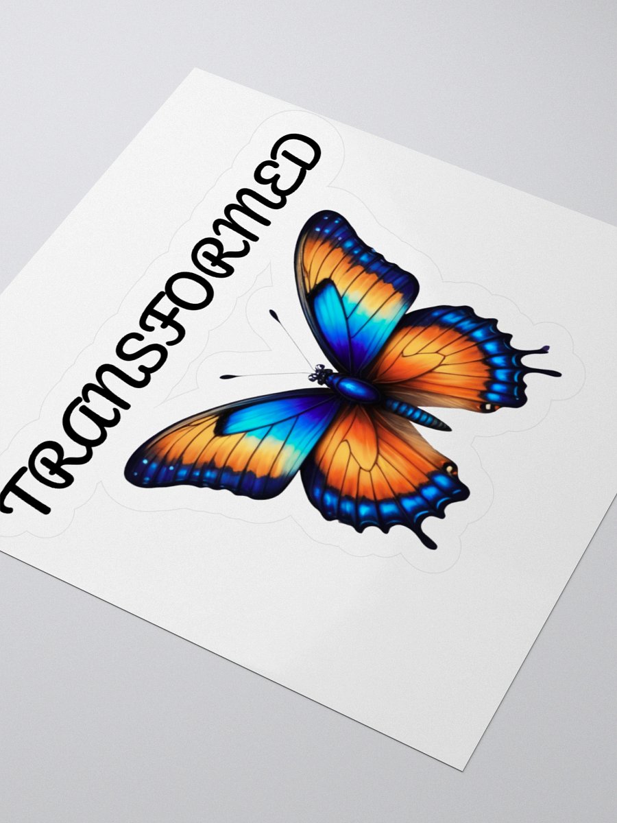 Vibrant Butterfly Kiss Cut Stickers product image (7)