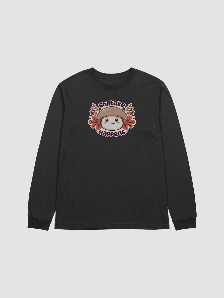 *Limited Time* Shiitake Happens Supersoft Long Sleeved T-Shirt (Dark) product image (2)