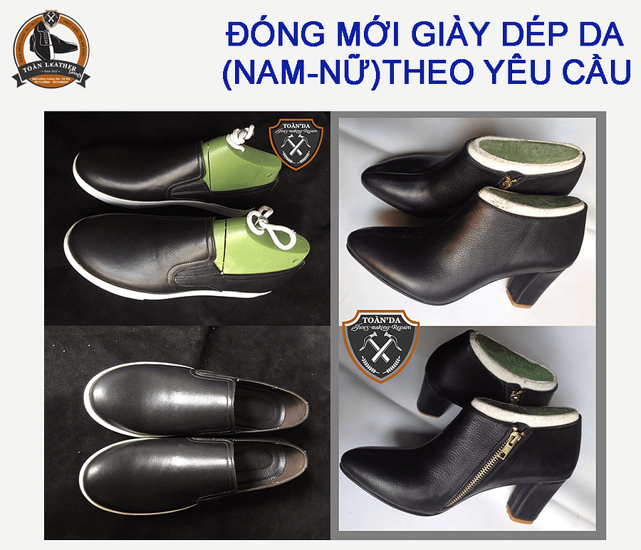 ĐÓNG GIÀY DA (theo yêu cầu) Giày Thật - Da Chất product image (8)