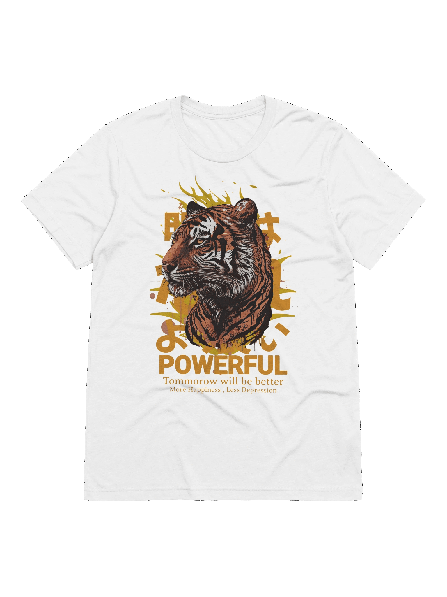 Powerful | Unisex Tri-Blend-T-Shirt Bella + Canvas product image (2)