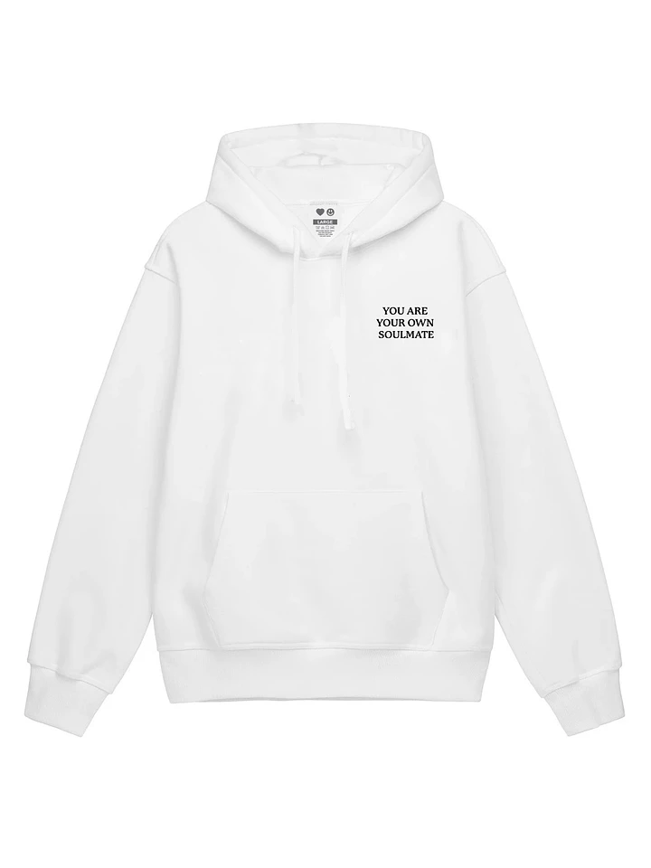 DATE YOURSELF HOODIE - WHITE product image (1)