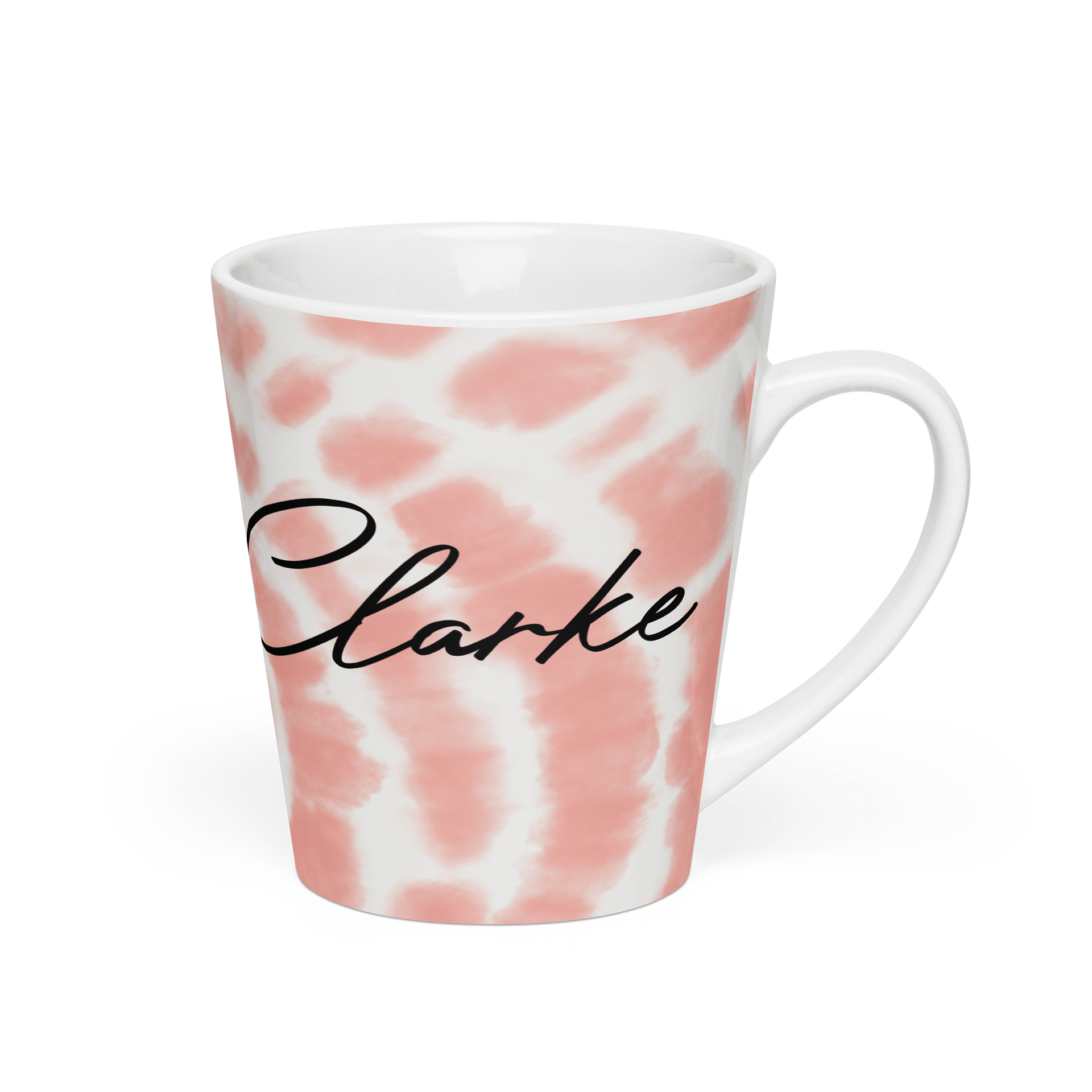 Helen Clarke Pink Tie-Die Latte Mug product image (2)