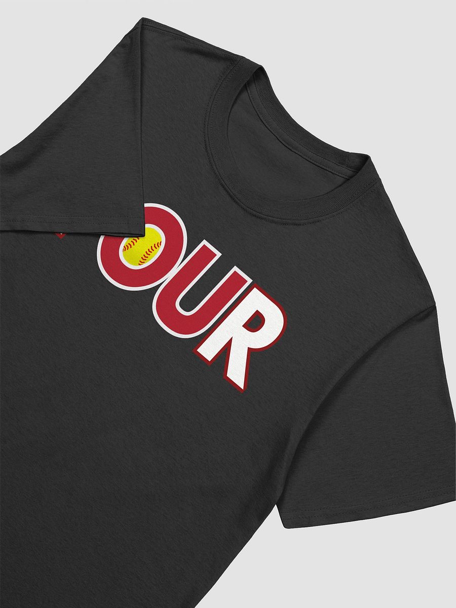 FOUR Softball Theme Unisex T-Shirt product image (9)