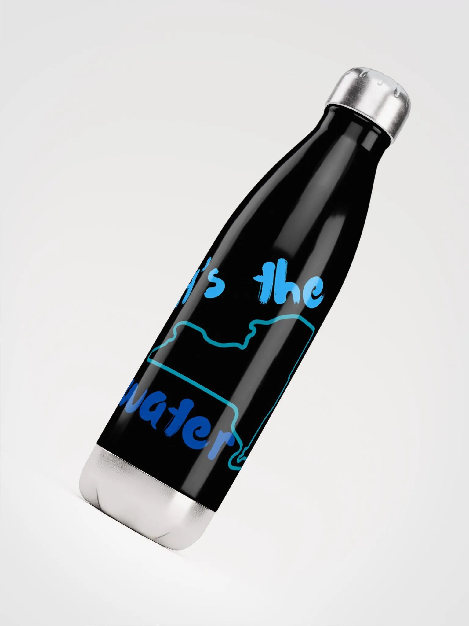 "It's the Water" Stainless Steel Water Bottle product image (7)