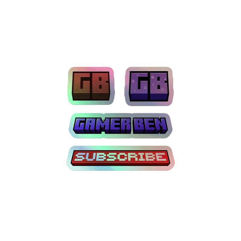 Deluxe Holographic Sticker Pack