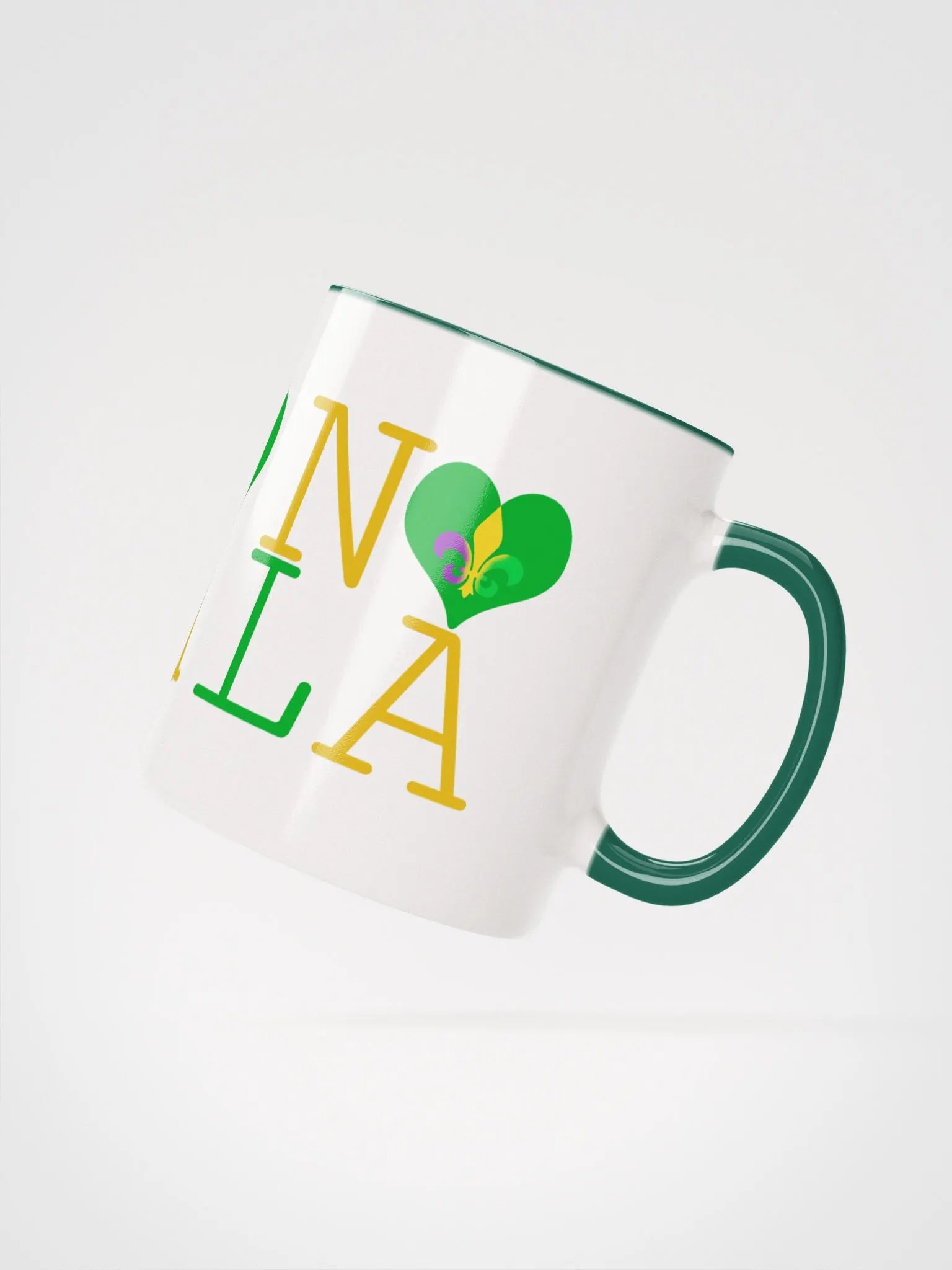 I LOVE NOLA **BIGSHOT COLOR MUG** (MARDI GRAS 2) product image (17)