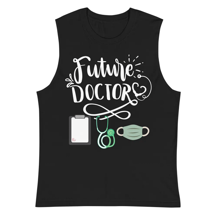 Rx Muscle Tank: Comfortable Medical-themed Apparel product image (2)