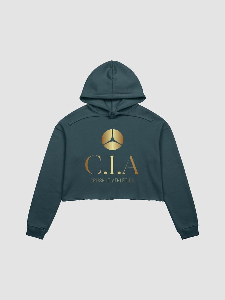 C.I.A Gold Symbol Crop Hoodie product image (5)