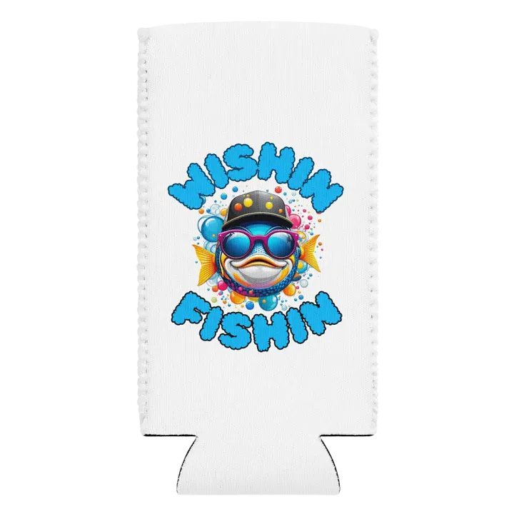 Wishin Fishin Can Cooler product image (2)
