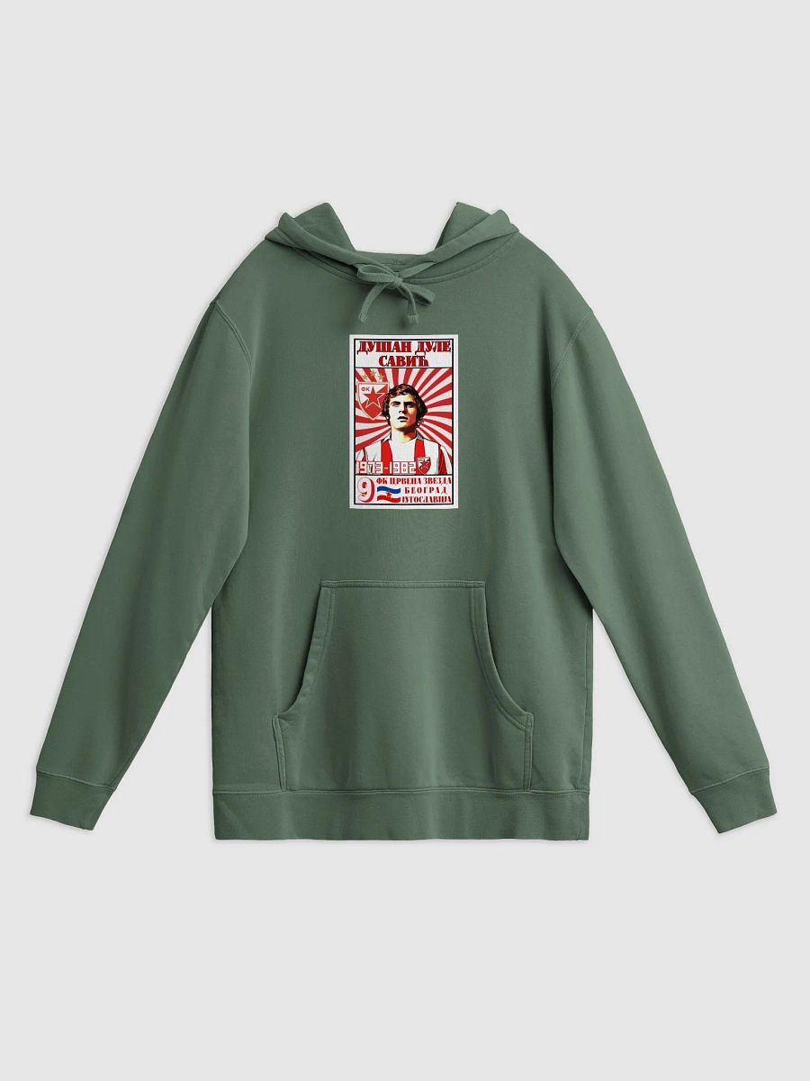 Dušan Dule Savić (FK Crvena Zvezda) Independent Trading Co. Pigment Dyed Hoodie product image (1)