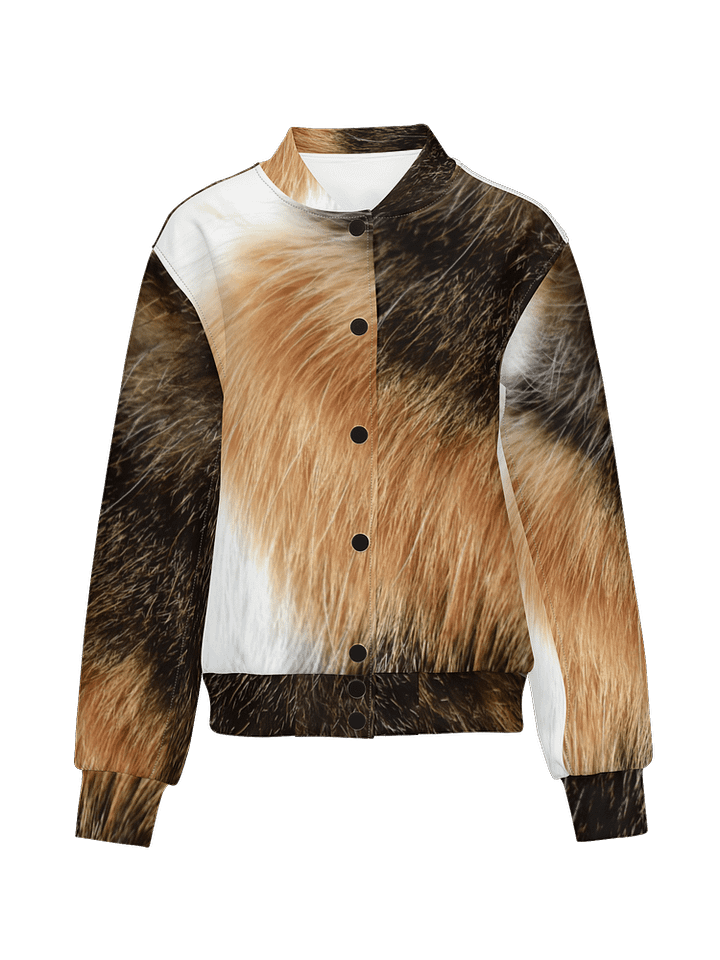 Calico Cat Premium Bomber Jacket (Unisex) product image (1)