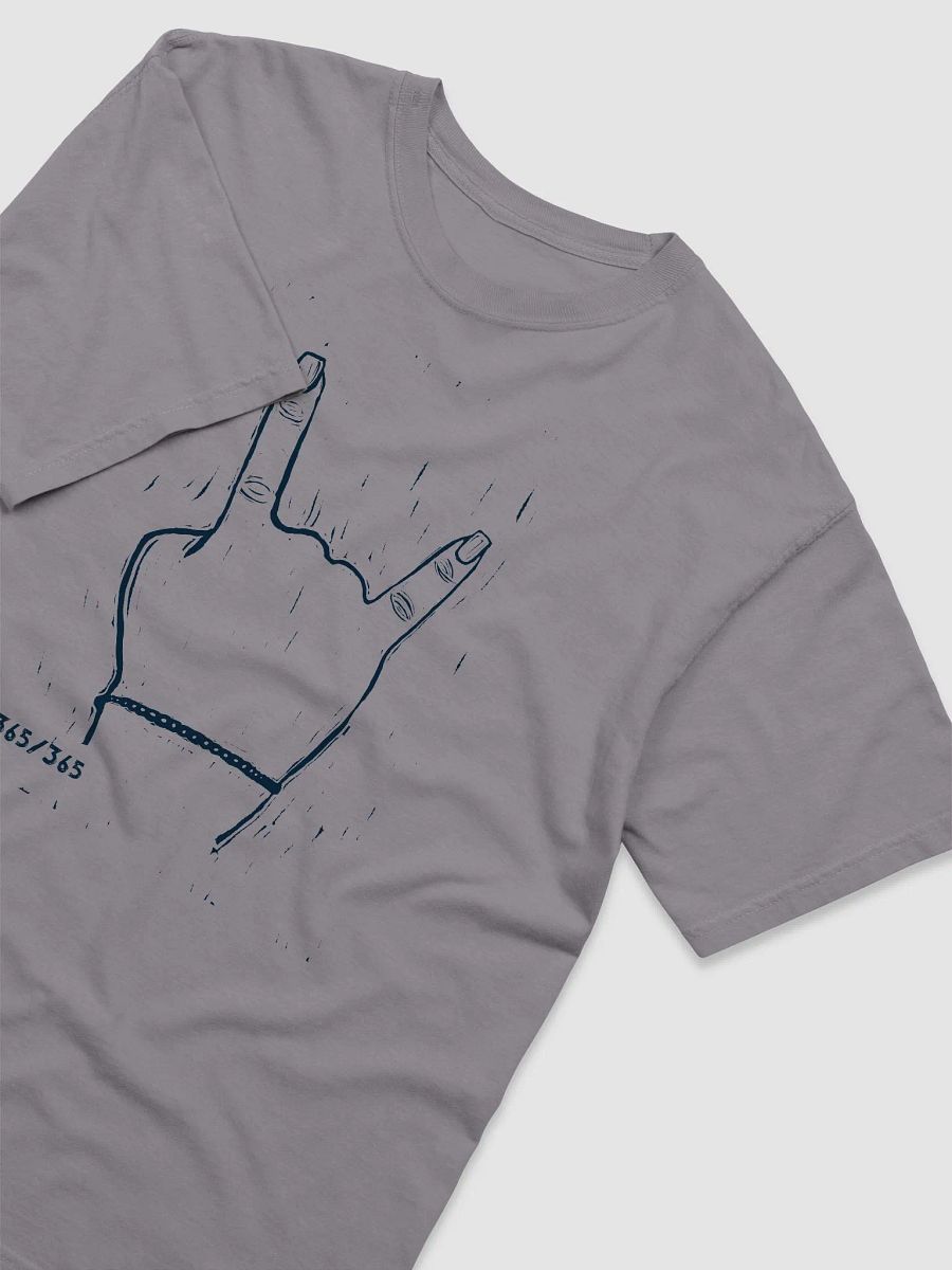 Linocut Rock On Short Sleeve Shirt product image (11)
