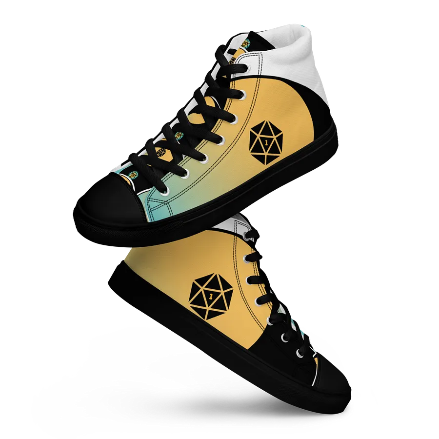 d20 Yin Yang Gradient Hi-Tops product image (7)