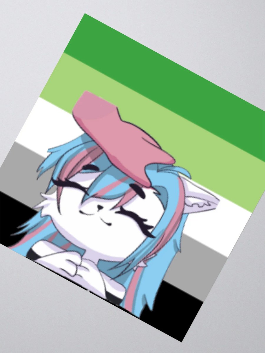 Pride Sticker: Aromantic product image (2)