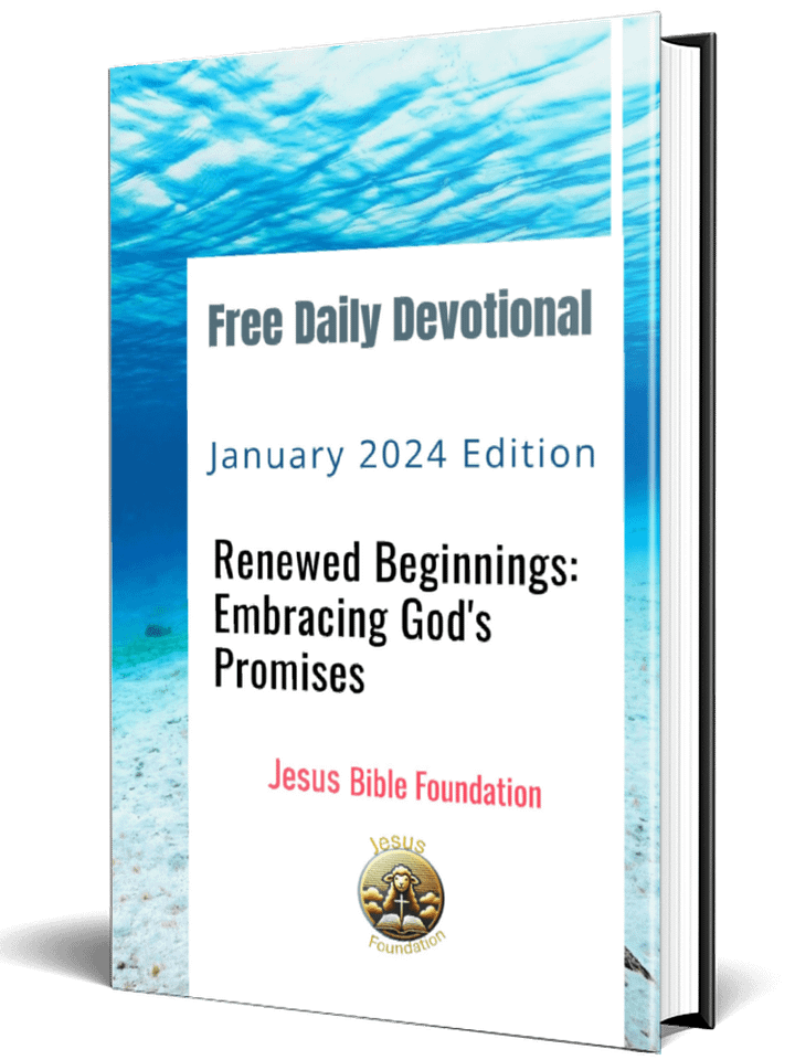 Free Daily Devotional January 2024 Edition Renewed Beginnings: Embracing God's Promises product image (1)