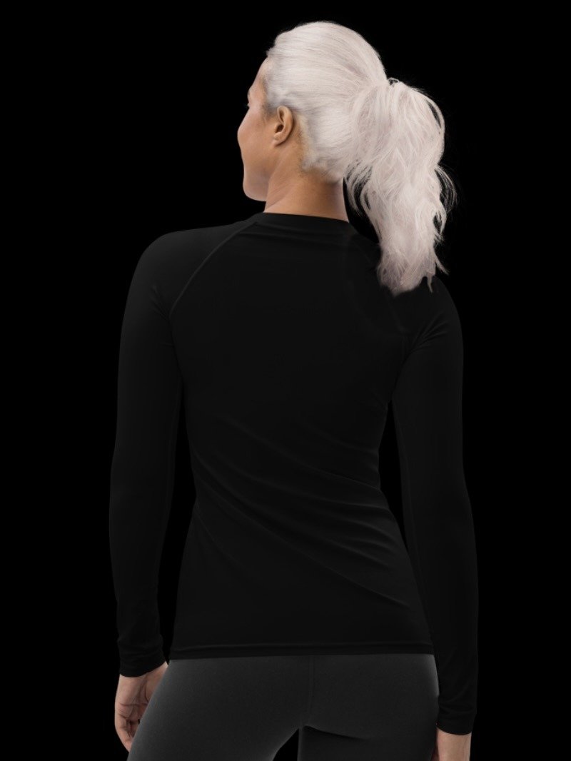 Political Humor Dark Angel Trump Womens Rash Guard product image (4)