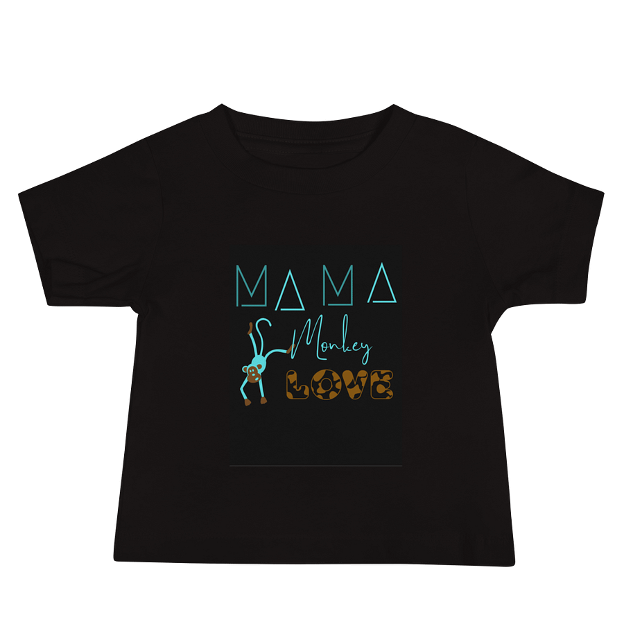 MAMA Monkey LOVE Baby Tee product image (2)