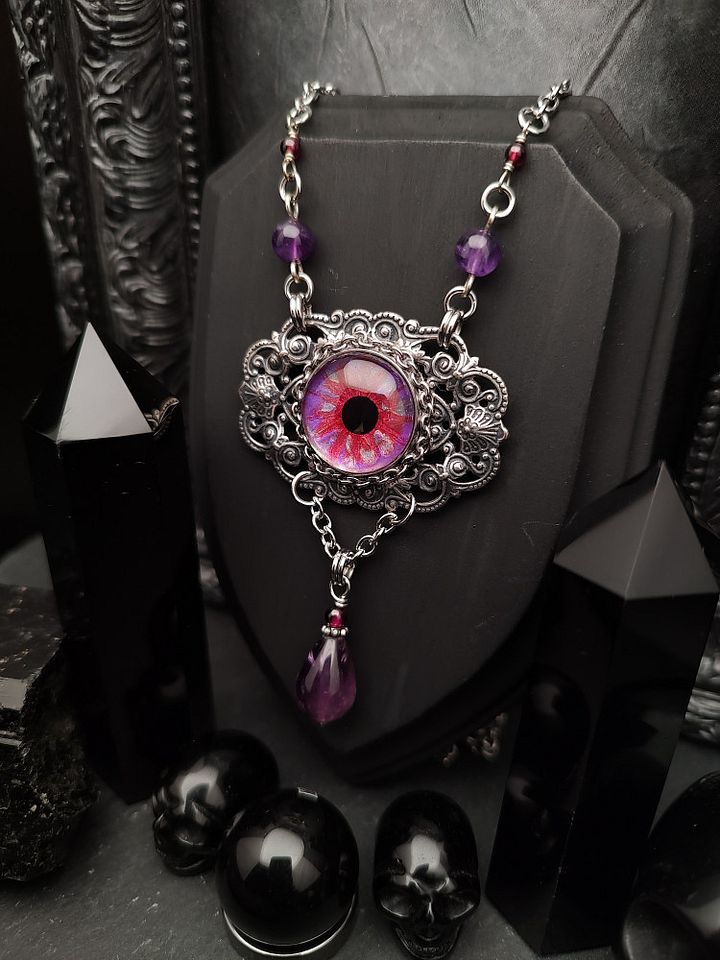 Eye Painted Amulet - VioletFlare product image (1)