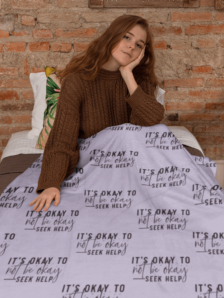 It's Okay Blanket product image (1)