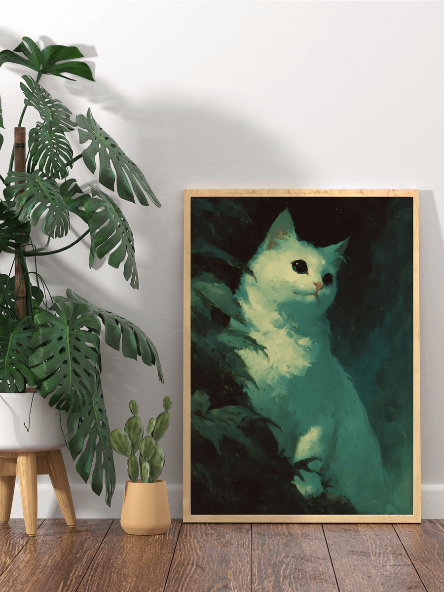 Ethereal Watcher - Moonlit Whisper Art product image (3)