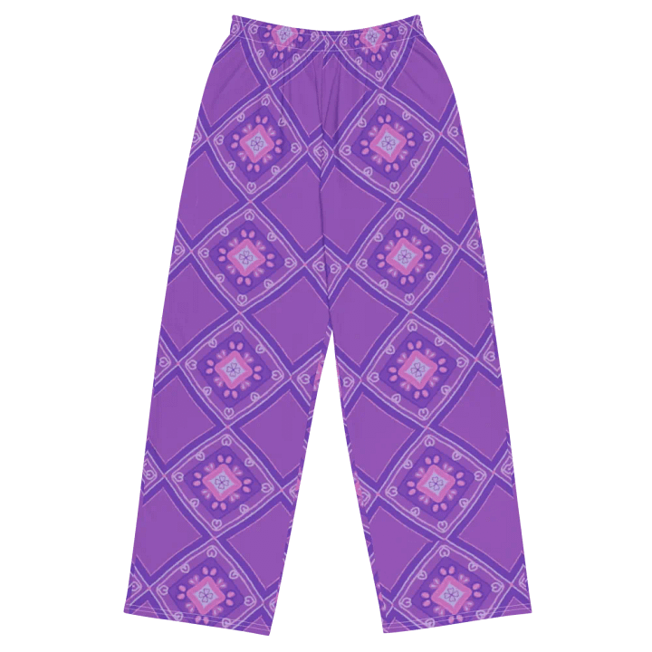 Light Purple Wide-Leg Pants product image (2)