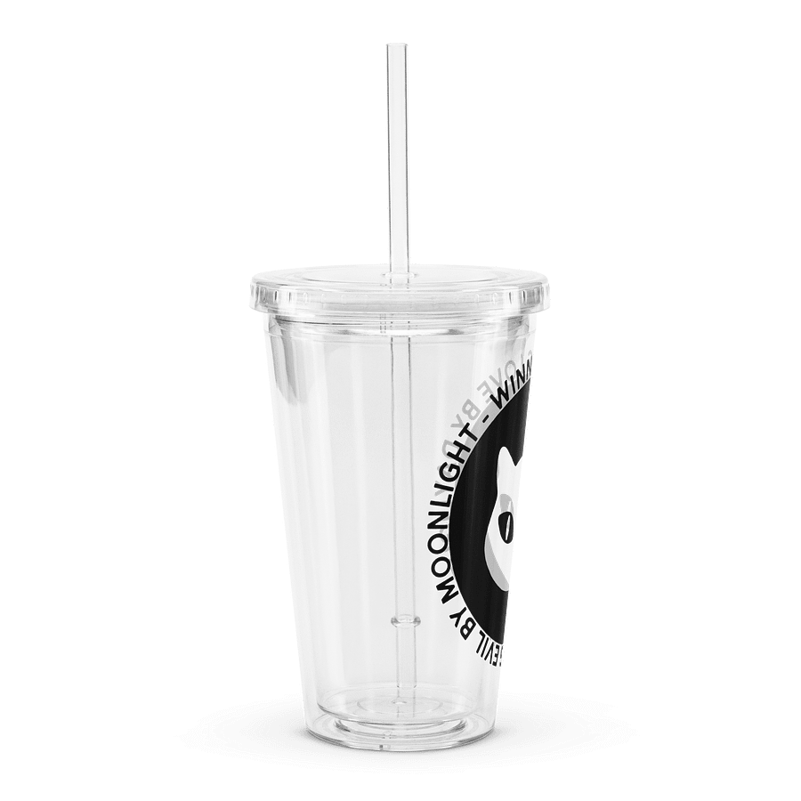 Fighting Evil By Moonlight - Clear Plastic Tumbler product image (3)