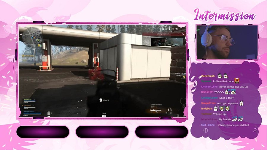 Cloudy Pink Stream Overlay Package product image (4)