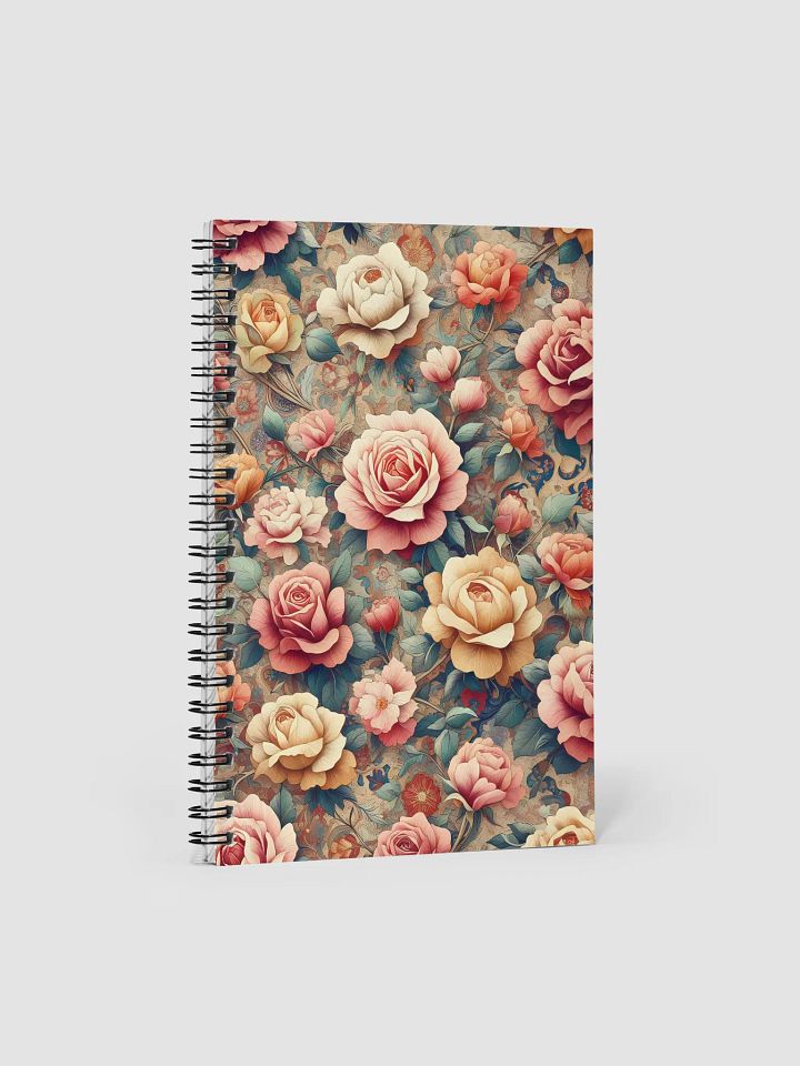 Royal Floral Spiral Notebook product image (1)