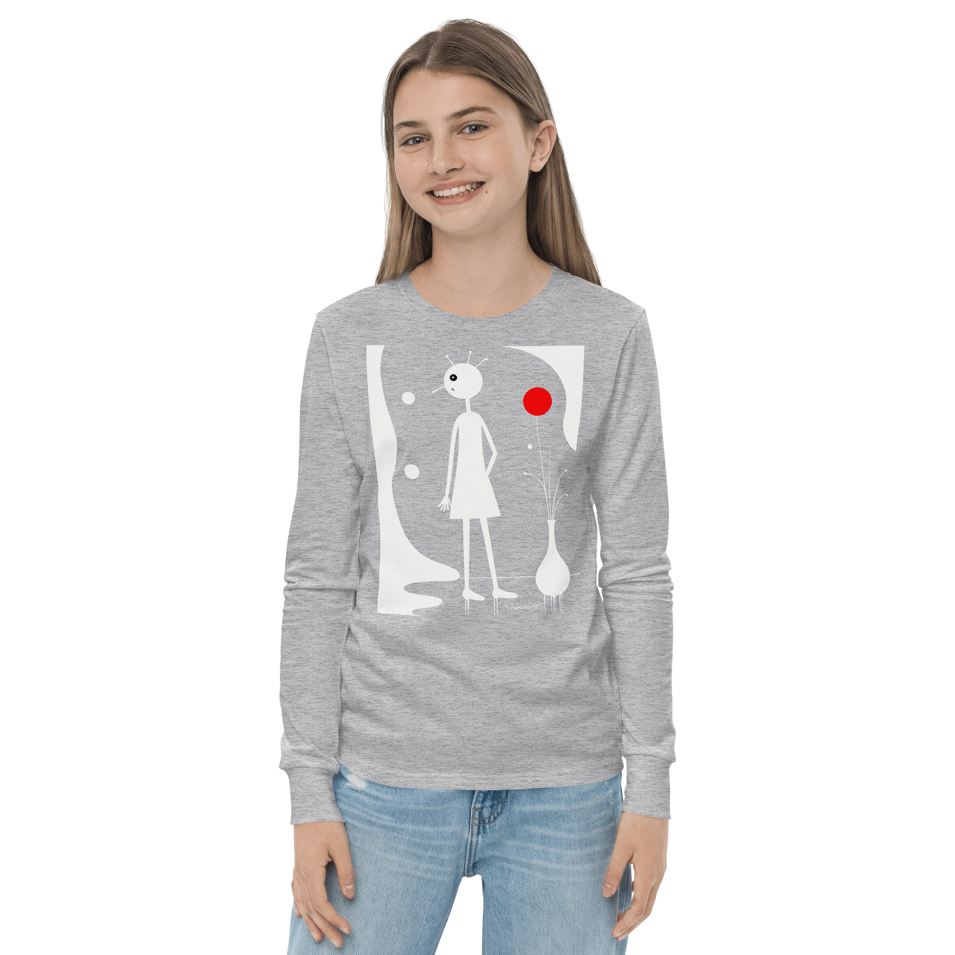 Bella+Canvas Youth Long Sleeve T-Shirt product image (2)