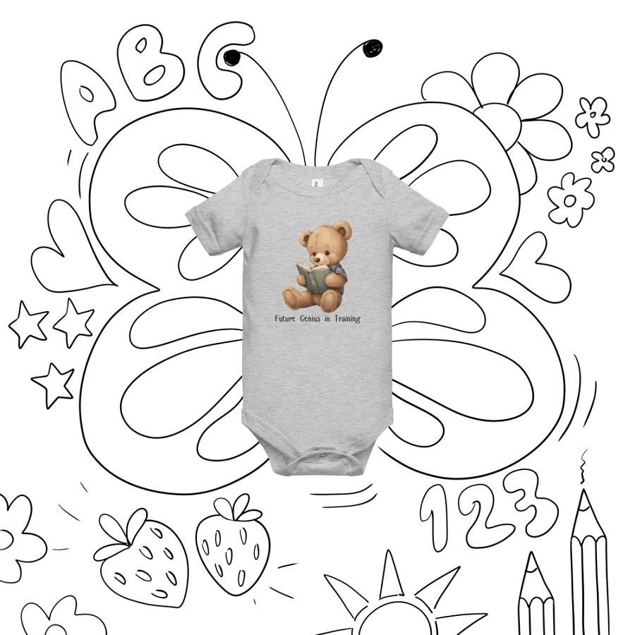 Genius Teddy Baby Onesie product image (35)
