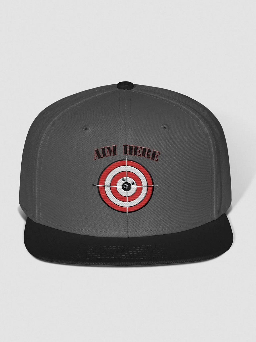 Bullseye Snapback Cap product image (3)