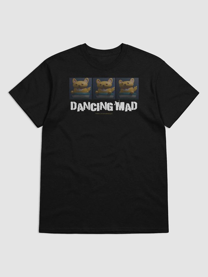 Doopsters - Dancing Mad Emote T-Shirt - DARK COLORS - WHITE TEXT product image (1)