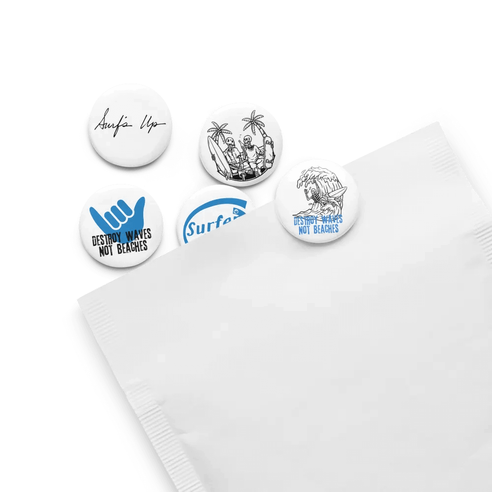 Surfer Pin Button Set product image (13)