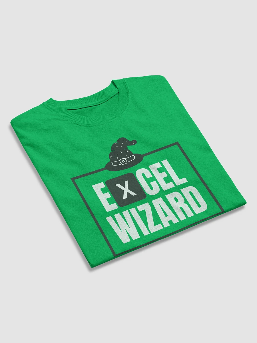 Excel Wizard - Green T-shirt product image (3)