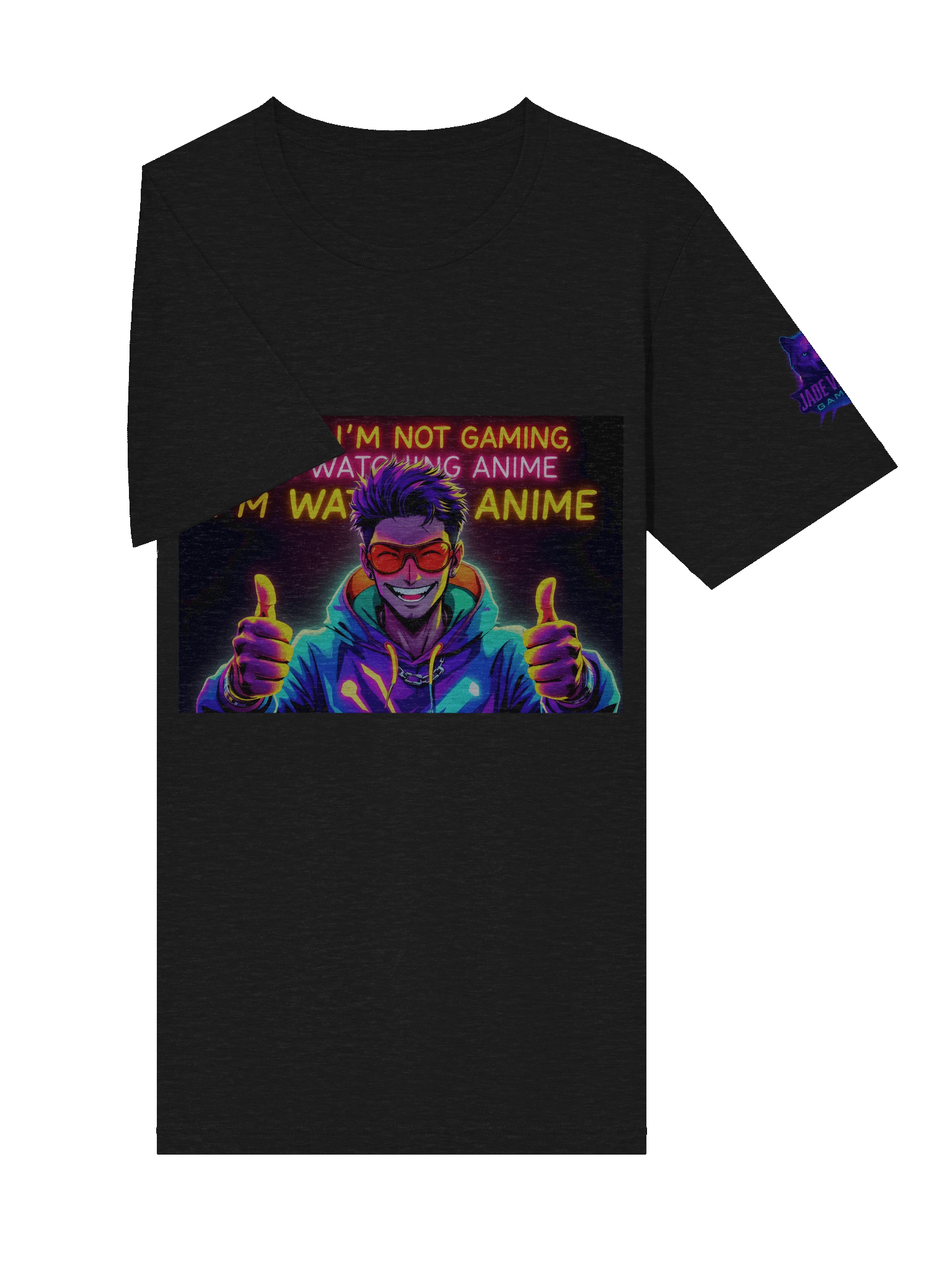 Im Watching Anime Bella Canvas Tri-Blend Tee product image (5)