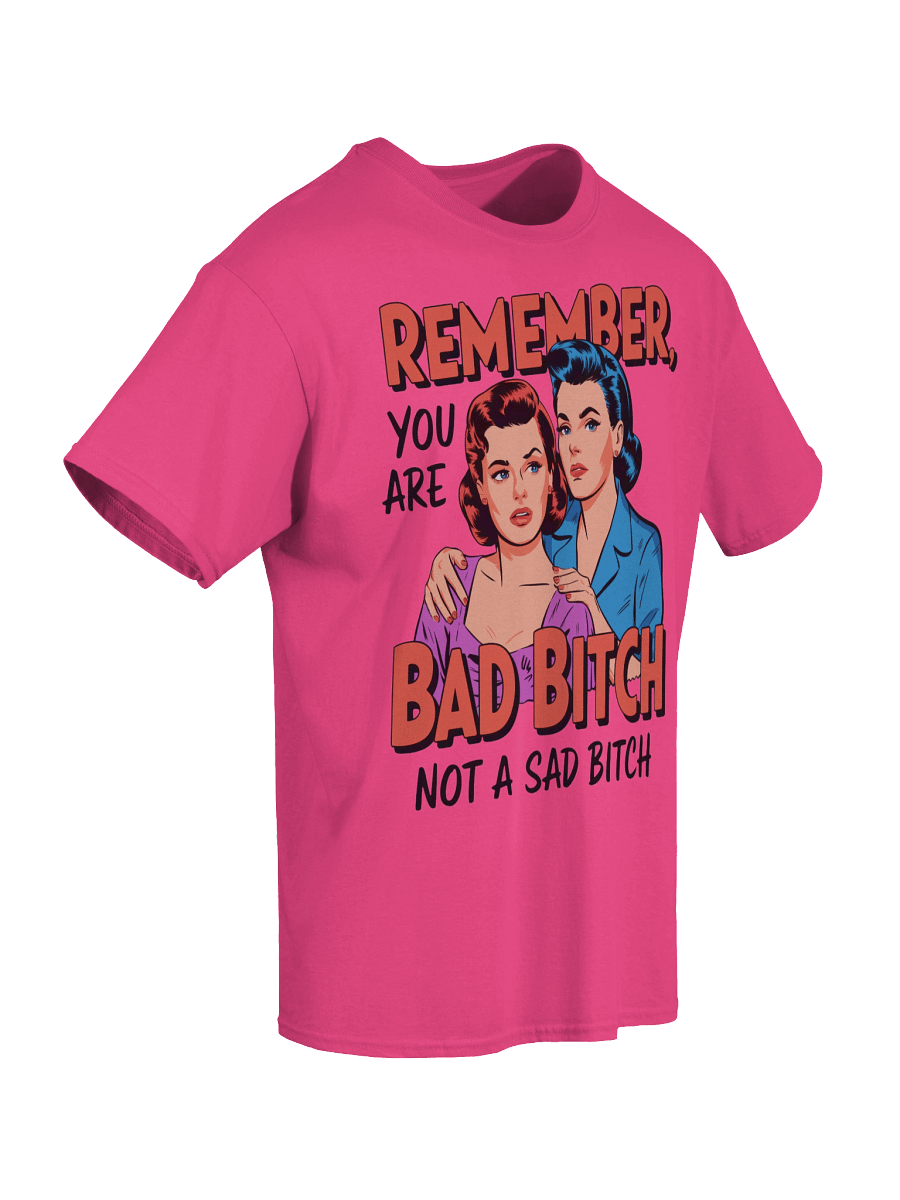Retro "Bad Bitch" Attitude T-Shirt product image (35)