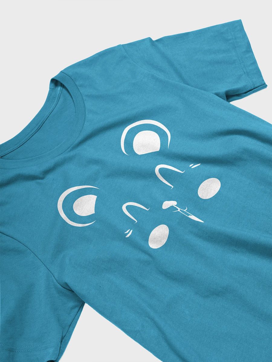 Teddy Bear Face Unisex T-Shirt | Bella+Canvas Supersoft T-Shirt product image (3)