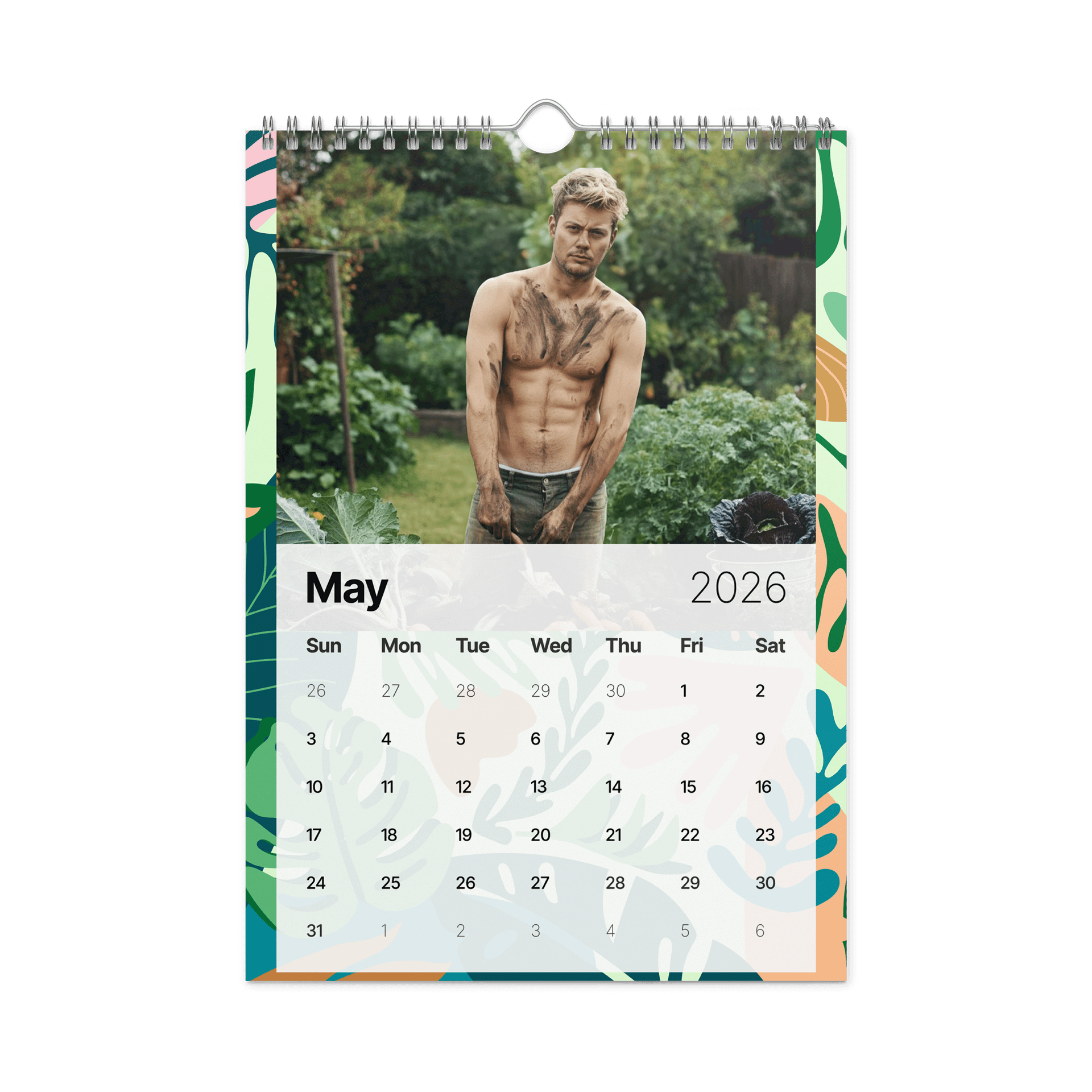 2026 AI HUNK HBS CALENDAR product image (10)