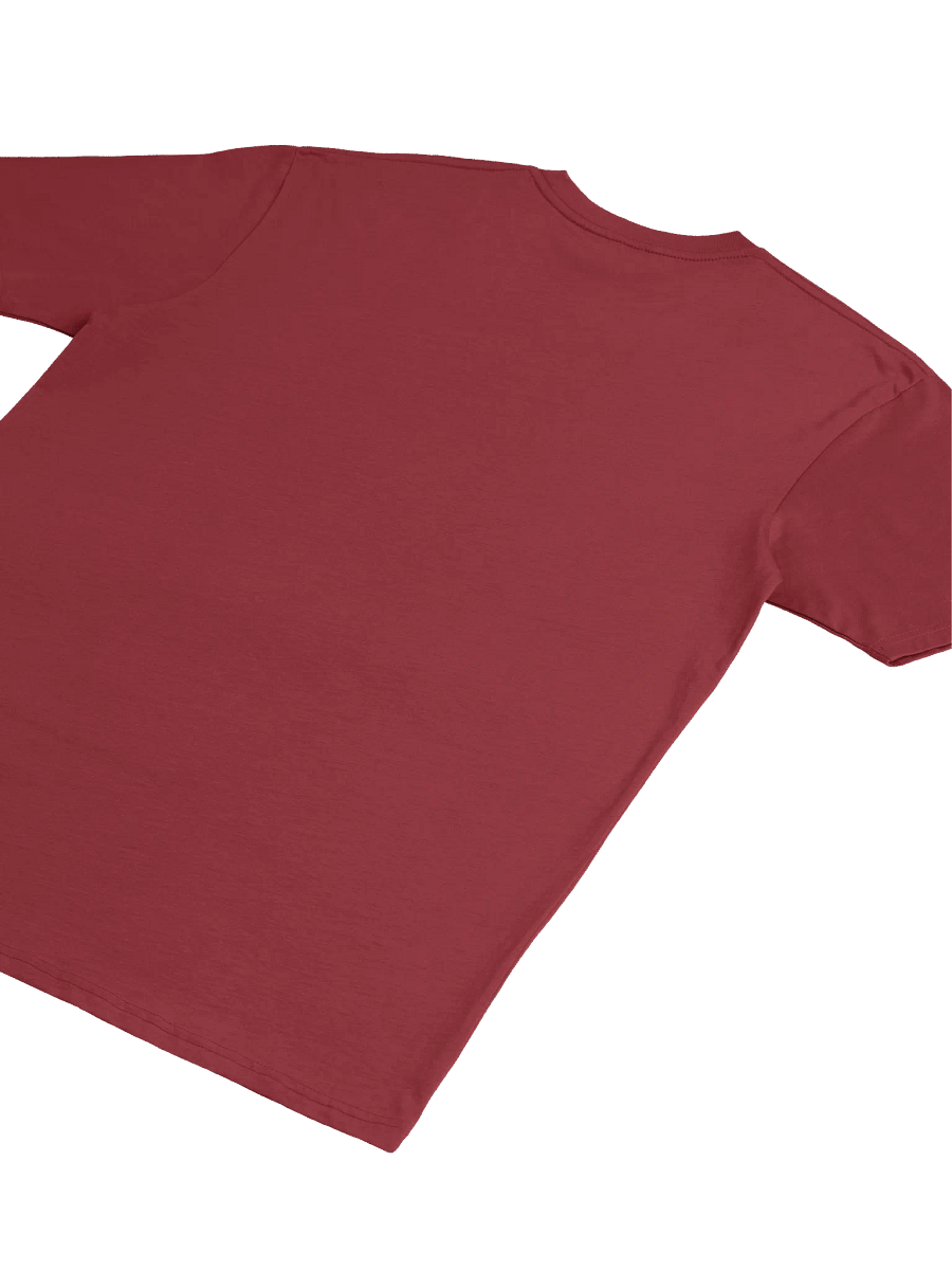 Mantall Maroon T-shirt product image (4)