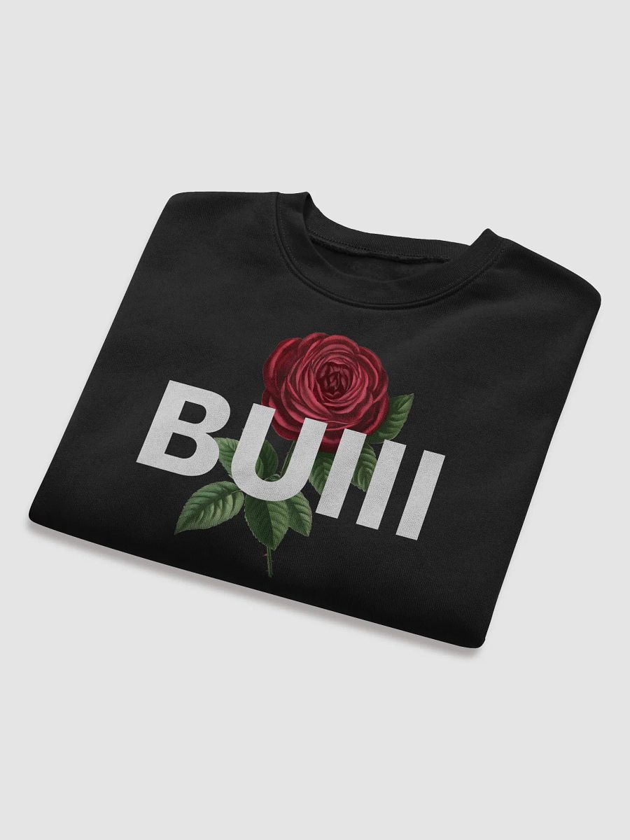BUIII Logo Rose Women's Fleece Crop Sweatshirt product image (5)