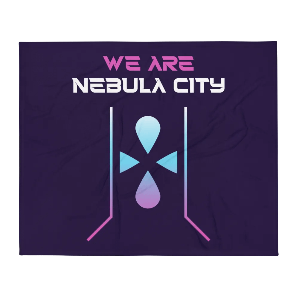 Nebula City Dreams Throw Blanket product image (2)