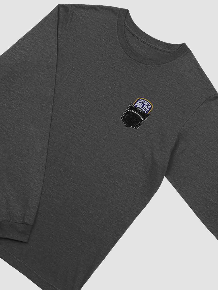 Forks & Fandoms Grammar Police Long Sleeve product image (3)