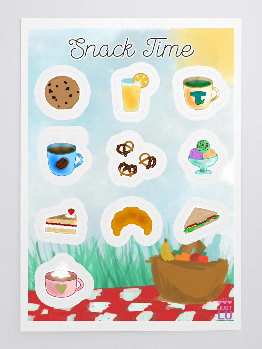 Snack Time Stickers product image (1)