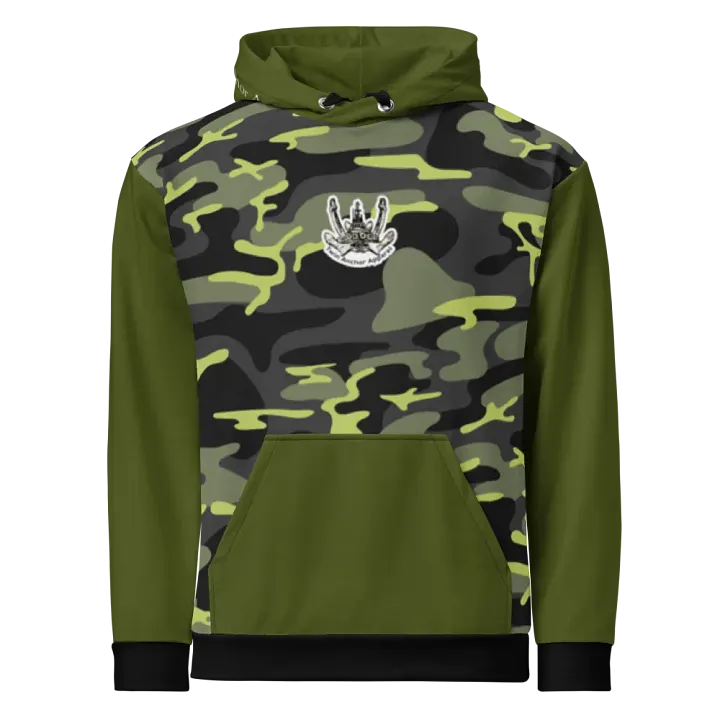 Camouflage & Green Hudson VB-chain Hoodie product image (2)