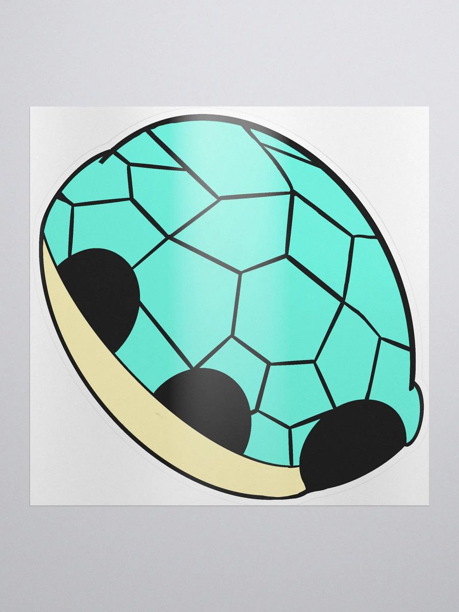 Teal Shell Stickers product image (1)