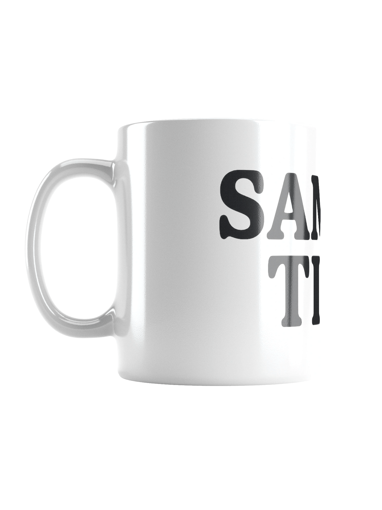 Sample Time White Glossy Mug product image (3)