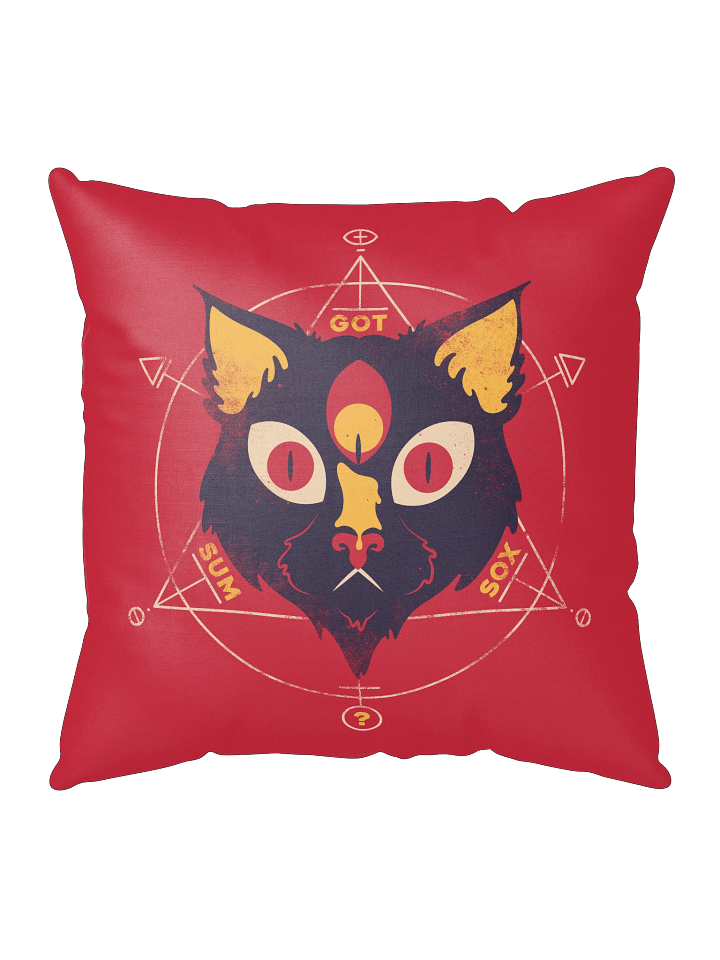 Jólakötturinn 2025 X-Mas Pillow product image (2)