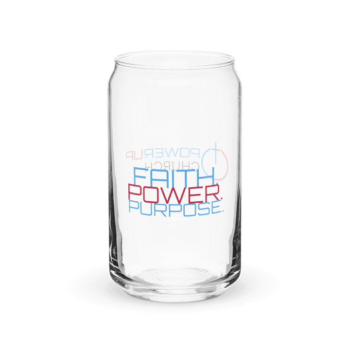 Power Up Church – Can Glass (Faith. Power. Purpose.) product image (2)
