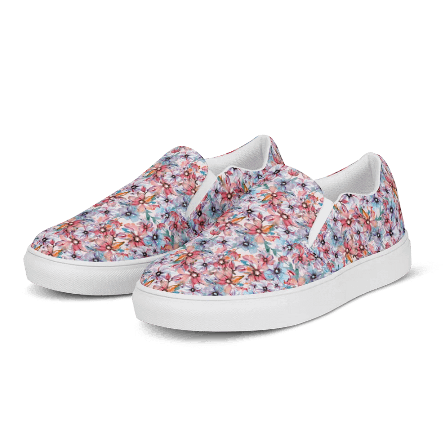 Flower Garden Women Canvas Shoes product image (3)