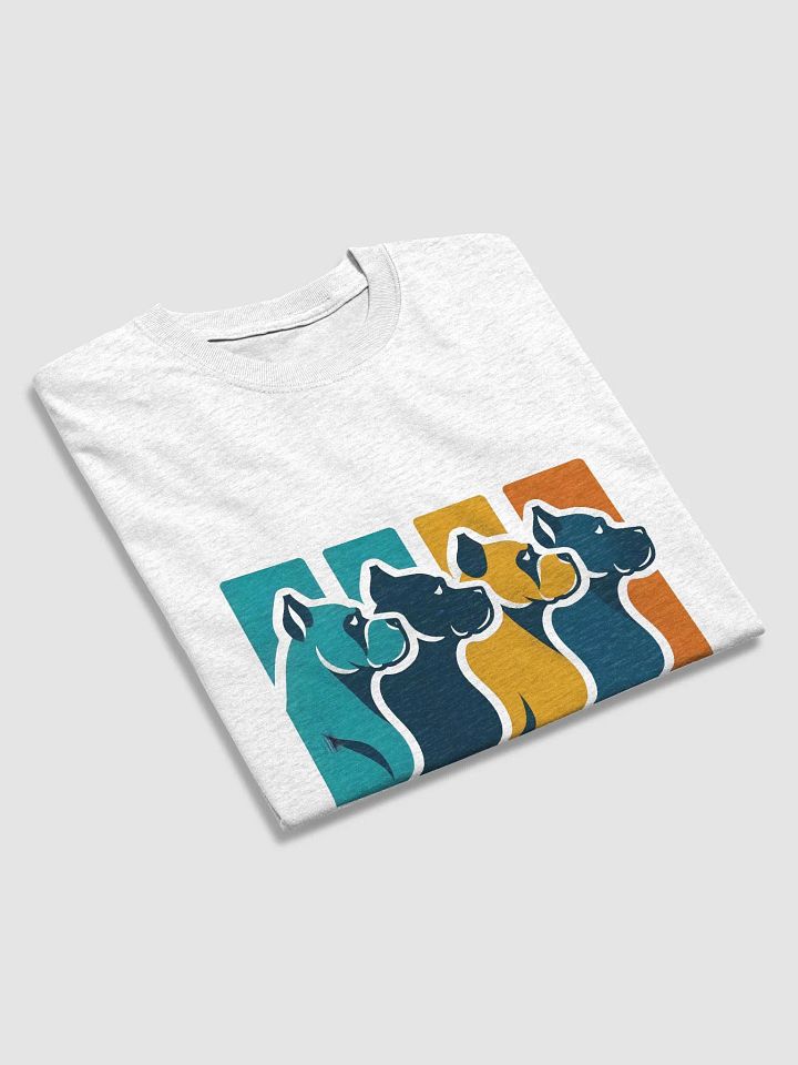 Soft Retro Cane Corso T-Shirt – Timeless Light Color Design product image (2)